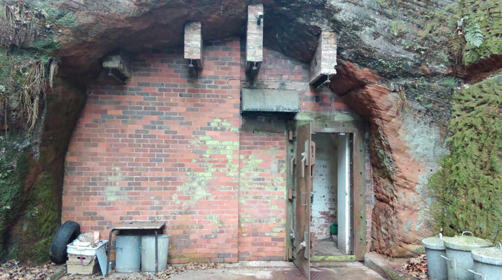 The entrance to Cold War Drakelow